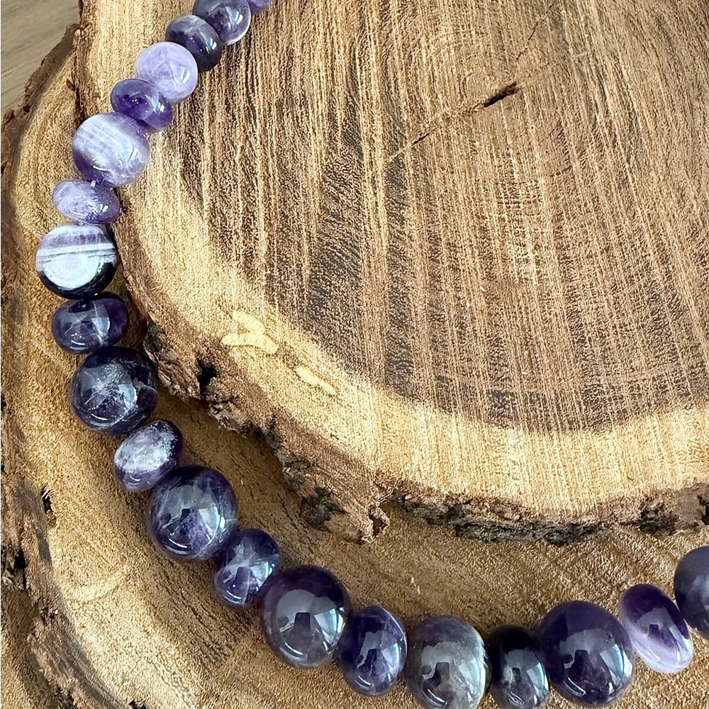 Jay King Graduated Amethyst Bead and Sterling Silver Necklace - Picture 11 of 13